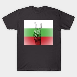 Bulgaria peace patriotic print T-Shirt